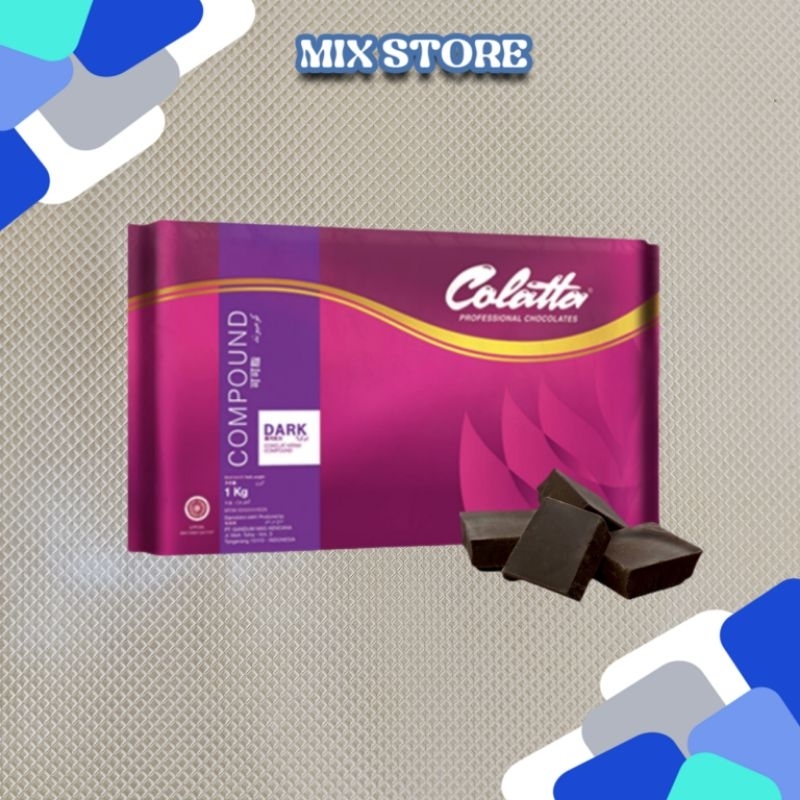 

Coklat Colatta Dark Compound 1kg / Coklat Batang DARK (1kg)