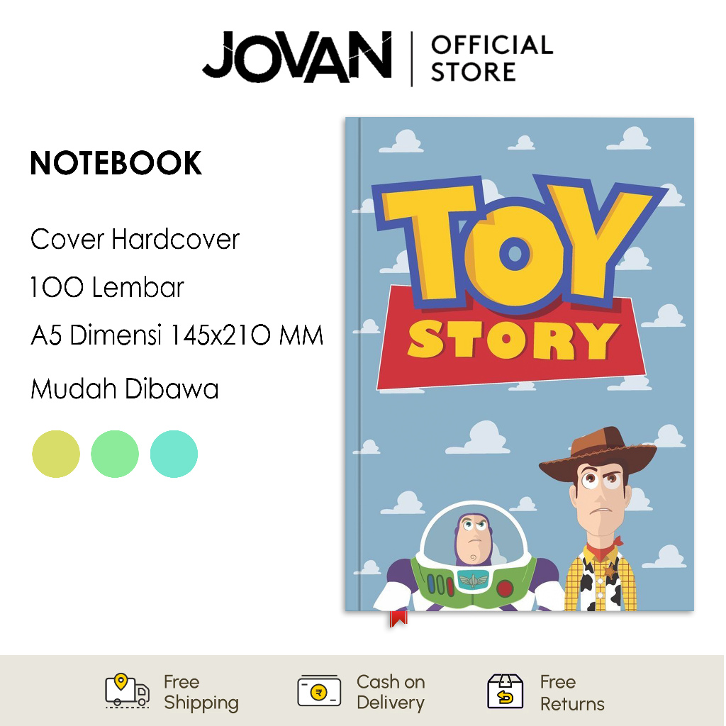 

Notebook Hardcover Custom Toy Story 17 Buku Tulis Catatan Note Agenda Planner Jurnal Diary Notebook Anime