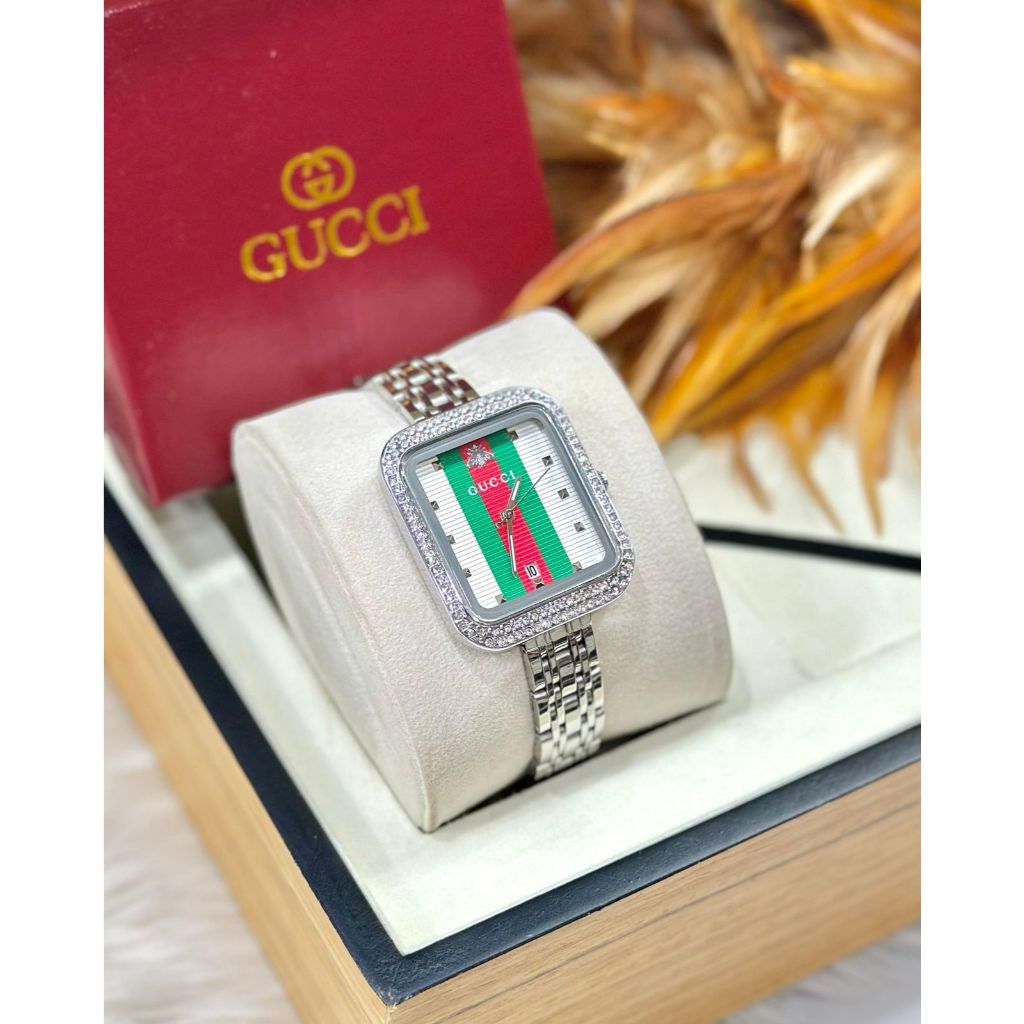 Jam Tangan Wanita GSS Rantai Besi