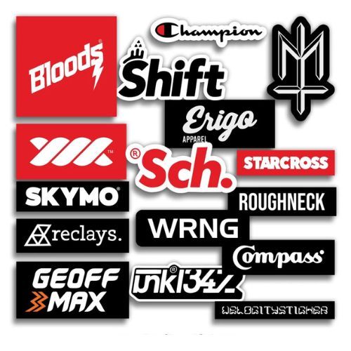 

STICKER PACK BRAND LOCAL - STIKER AESTHETIC LAPTOP, AKSESORIS HP, ANTI AIR, MOTIF,HELM,TUMBLER