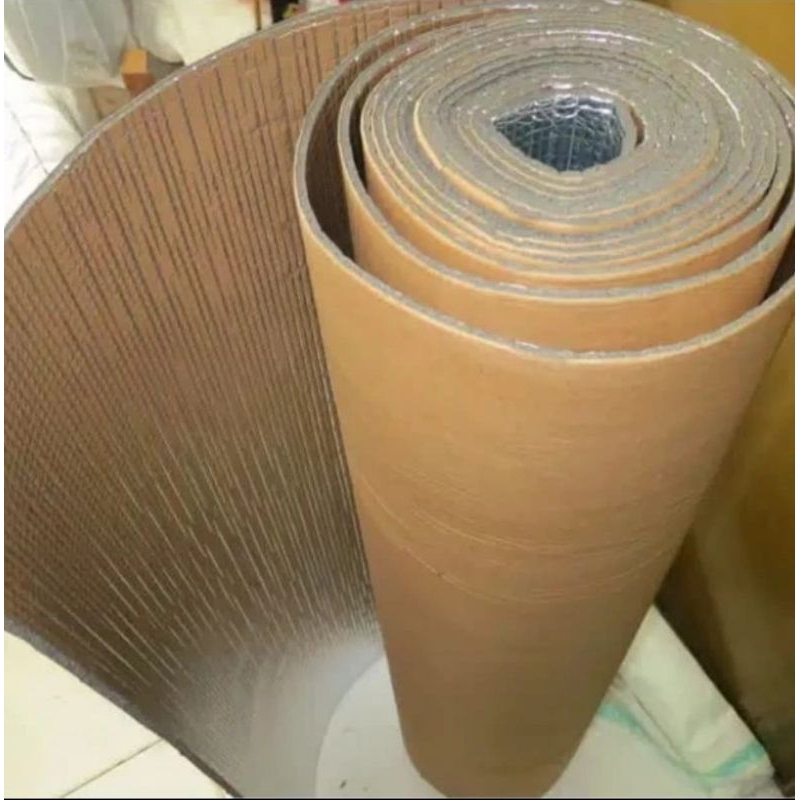 busa aluminium 5mm busa peredam 5mm insulasi busa thermal 5mm