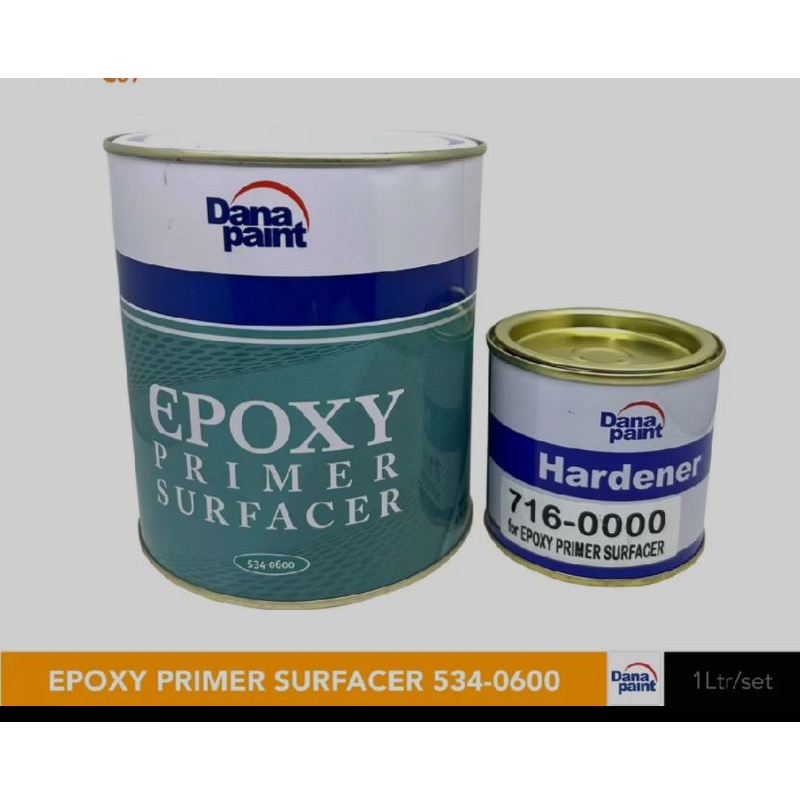 Epoxy Dana Paint Epoxy / Cat Dasar Primer Surfacer GREY 1kg