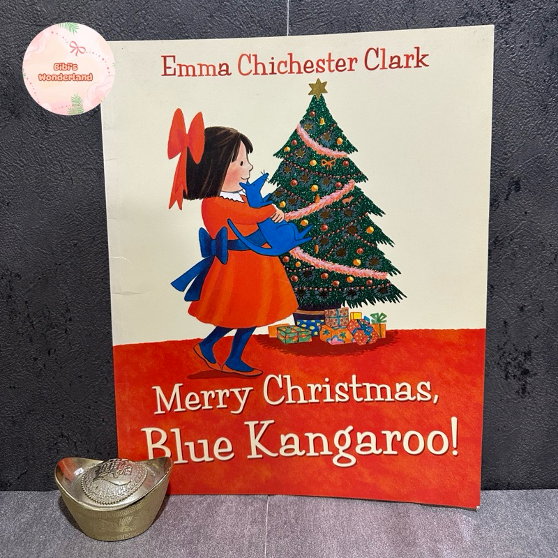 Merry Christmas Blue Kangaroo by Emma Chicester Clark
