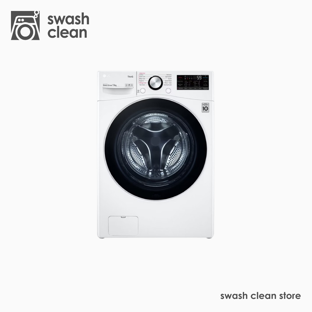LG Mesin Cuci 15Kg F2515STGW Front Loading