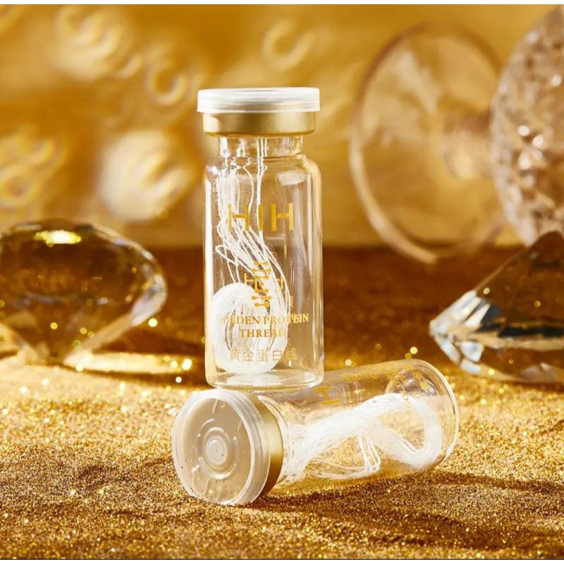 24K BENANG KOLAGEN WAJAH TANAM BENANG KOLAGEN