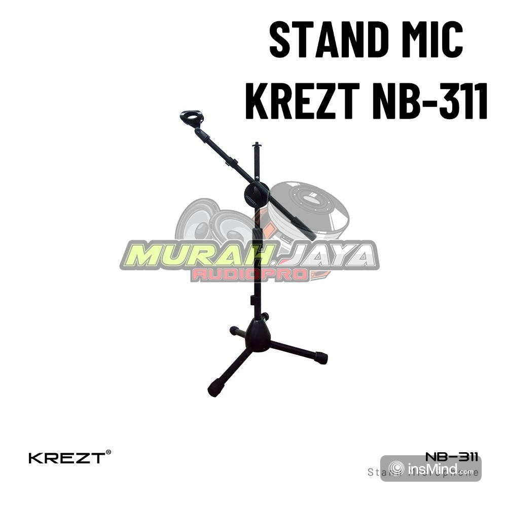 Stand MIC PENDEK KREZT NB 311 / Stand Mic Meja - Original