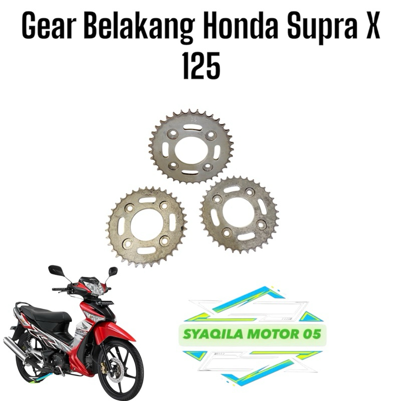 Gir Gear belakang honda supra batmen pnp supra x 125 original