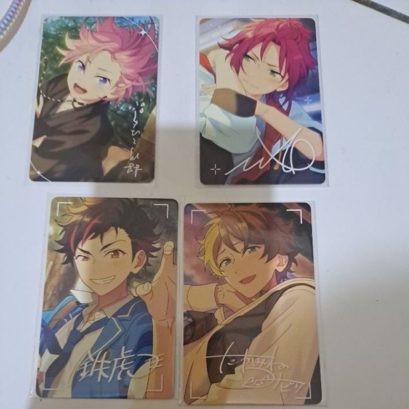 ensemble stars enstars pc kr mao niki midori tetora kohaku photocard
