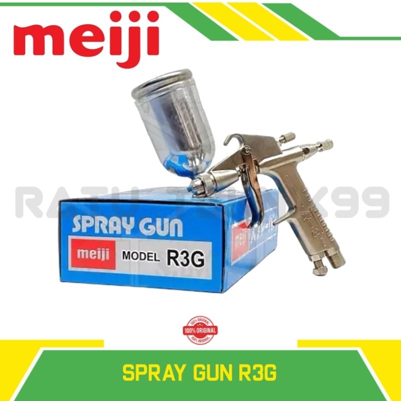 Spray Gun Meiji Spray Gun R3G / Meiji Reg Tabung Atas 200cc4