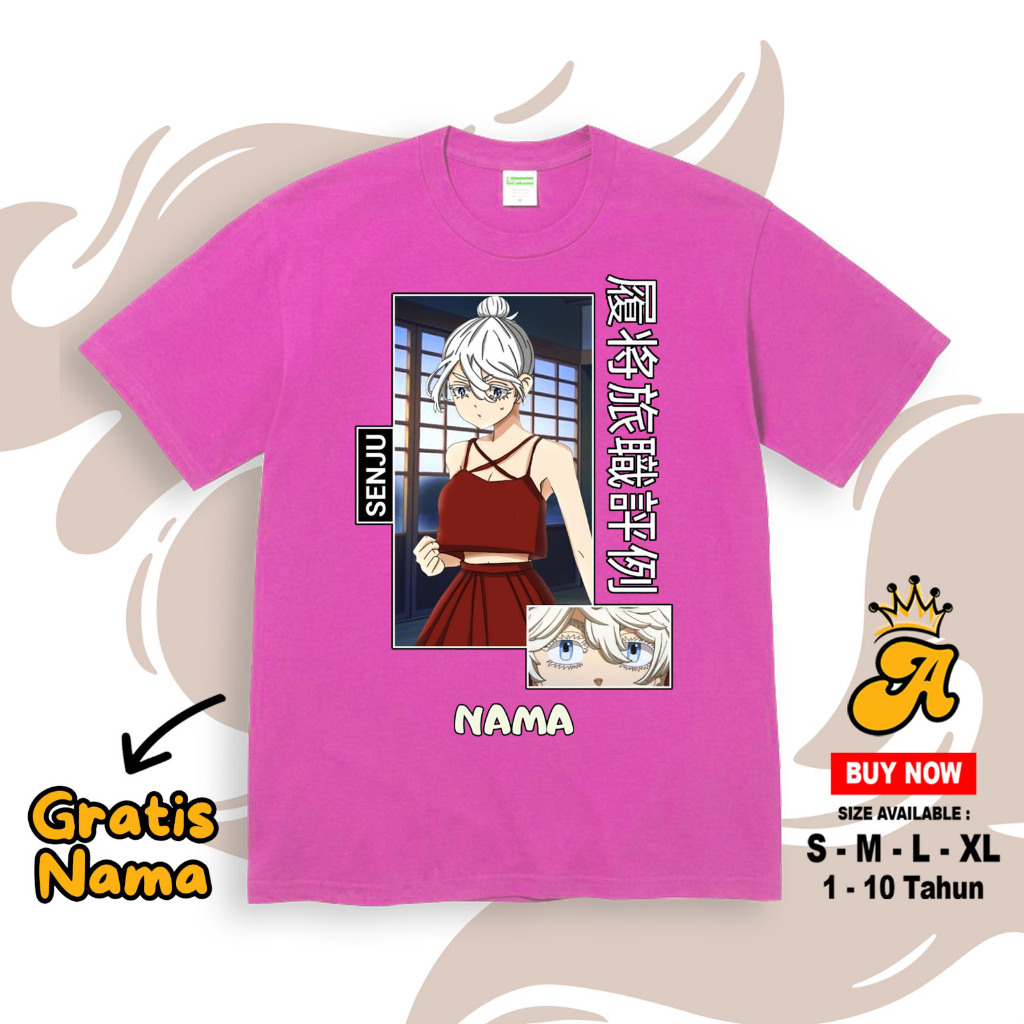 Kaos Anak Anime TOKYO REVENGERS Senju Kawaragi Baju Anak Terbaru 060