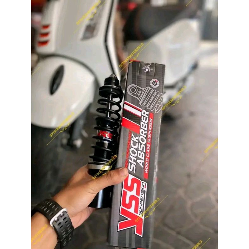 Shockbreaker Shock YSS Vespa Sprint Lx S LVX 185 MM