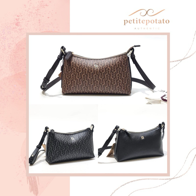 TAS BRANDED WANITA AIGNER JUNA POCHETTE XS CROSSBODY