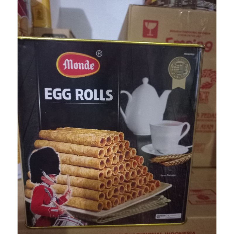 

monde egg rolls kemasan kaleng 600 gr