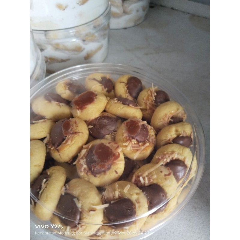

Kue Lebaran 2025 Thumbprint Nutella Keju Murah Meriah