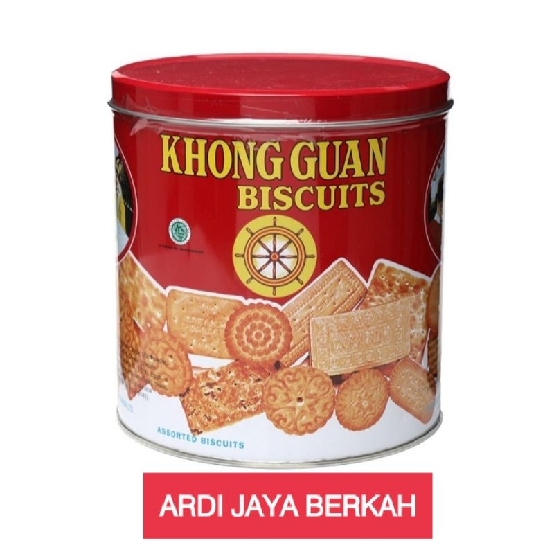 

Khong Guan Mini Biskuit Assorted Merah Kaleng 650g