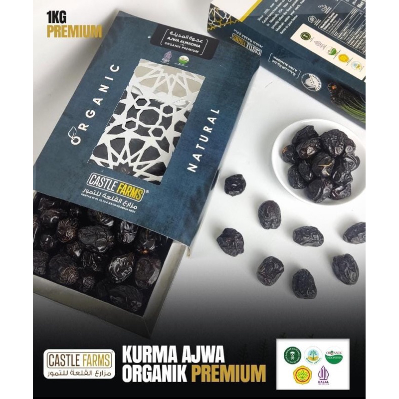 

Kurm Ajwa Organic Castle Farm 1kg
