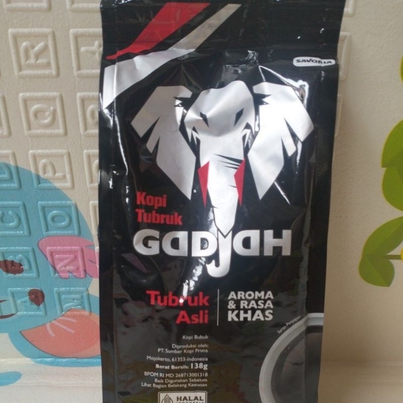 

kopi gadjah tubruk 138 gram