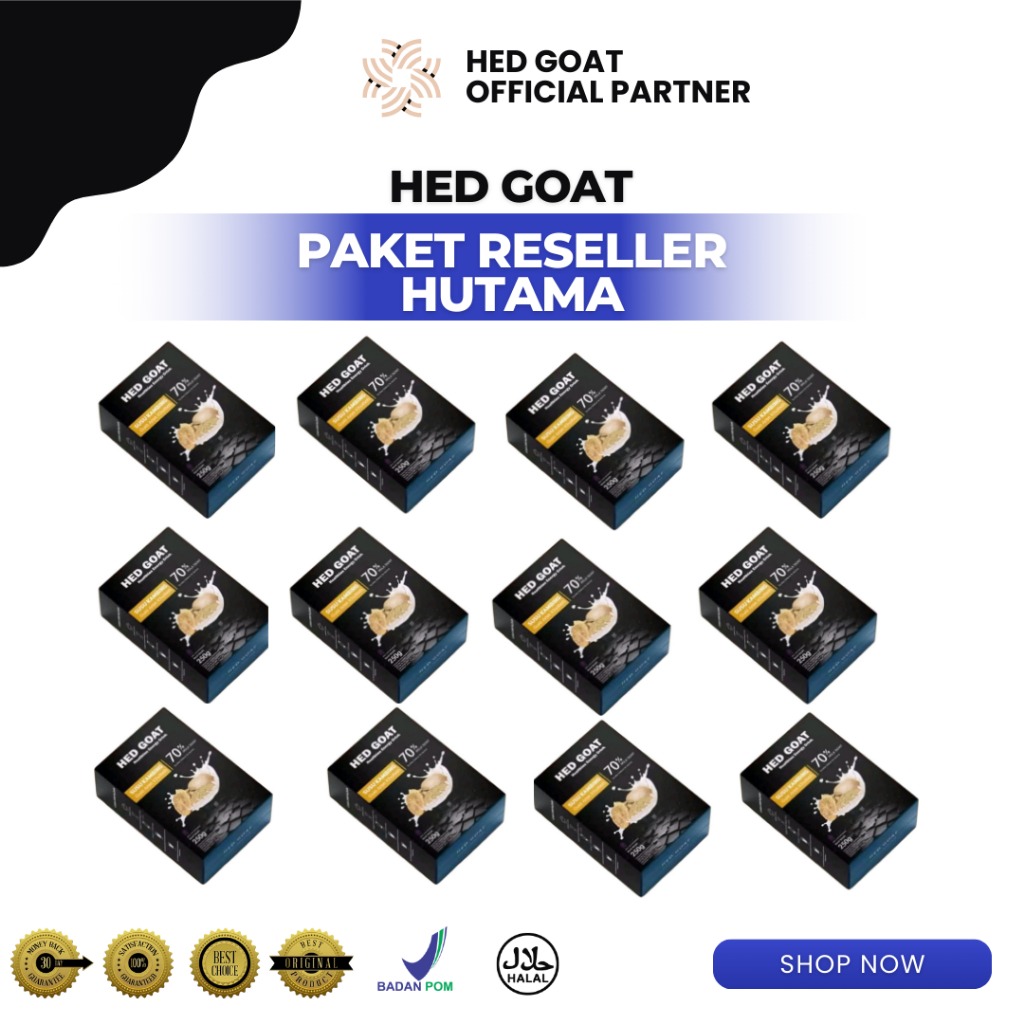 

HEDGOATOFFICIAL-SUSU KAMBING HEDGOAT ETAWA PAKET RESELLER HUTAMA THERAPY