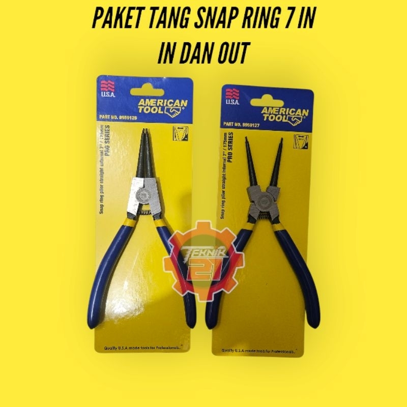 TANG SNAP RING AMERICAN TOOL TANG SPI PAKET TANG SNAP RING