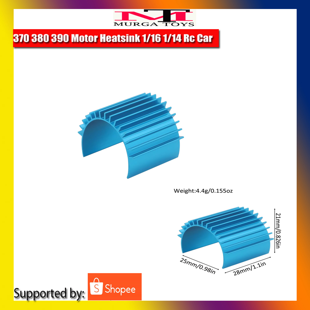 HEATSINK MOTOR RC MOTOR 370 380 390 PENDINGIN DINAMO RC