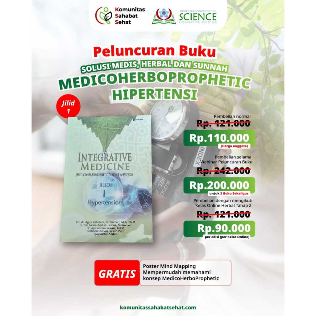 Buku Cetak Medicoherboprophetic Jilid 1Hipertensi