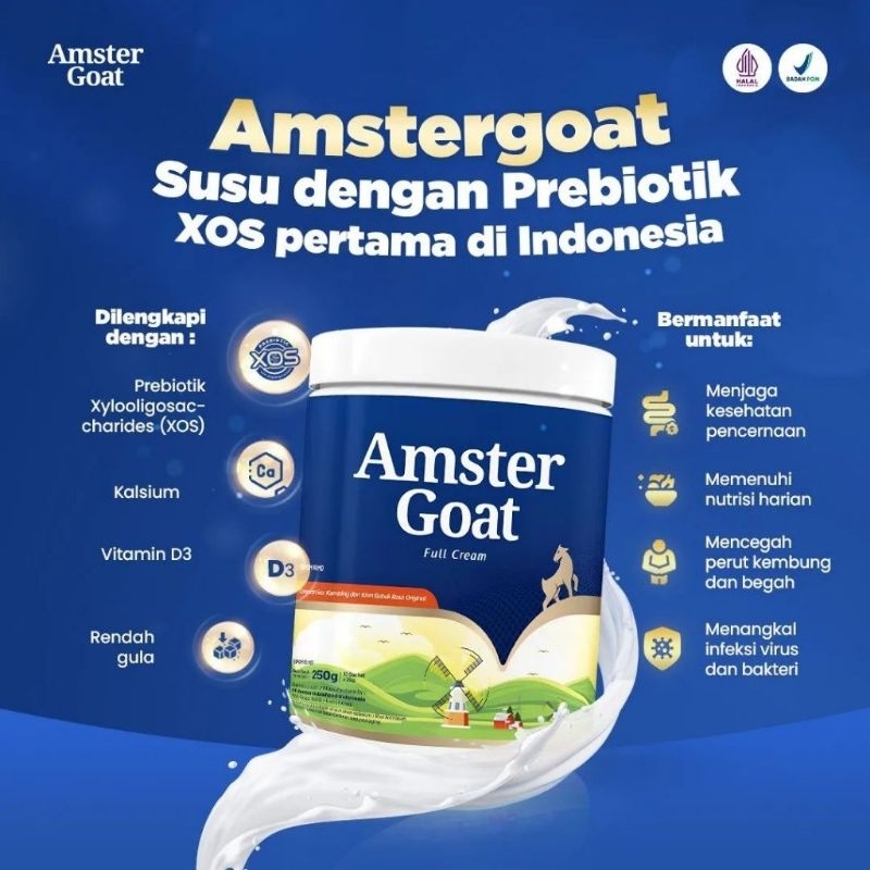 

AmsterGoat Susu Kambing Bubuk Original 250g