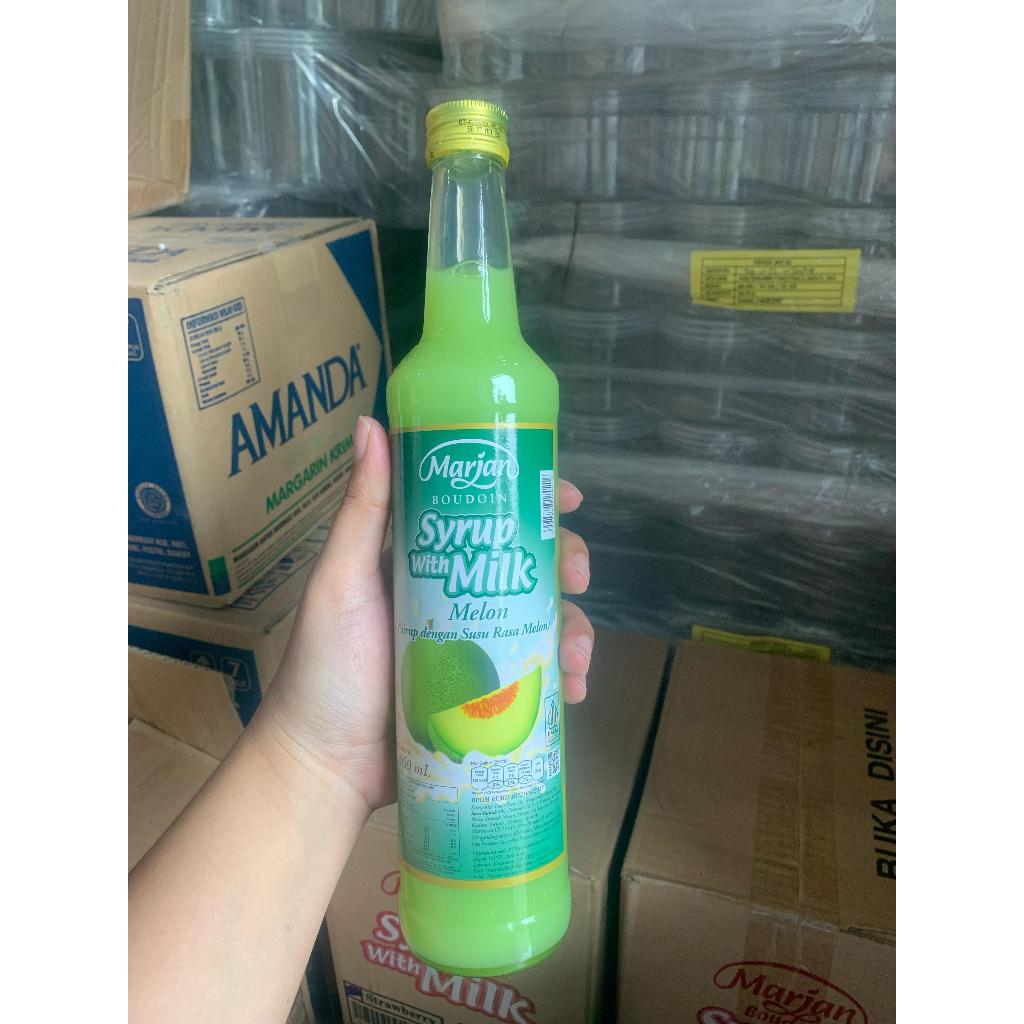

Sirup Marjan Boudoin Milky Kemasan 460 ml//Marjan Boudoin Sirup//Boudoin