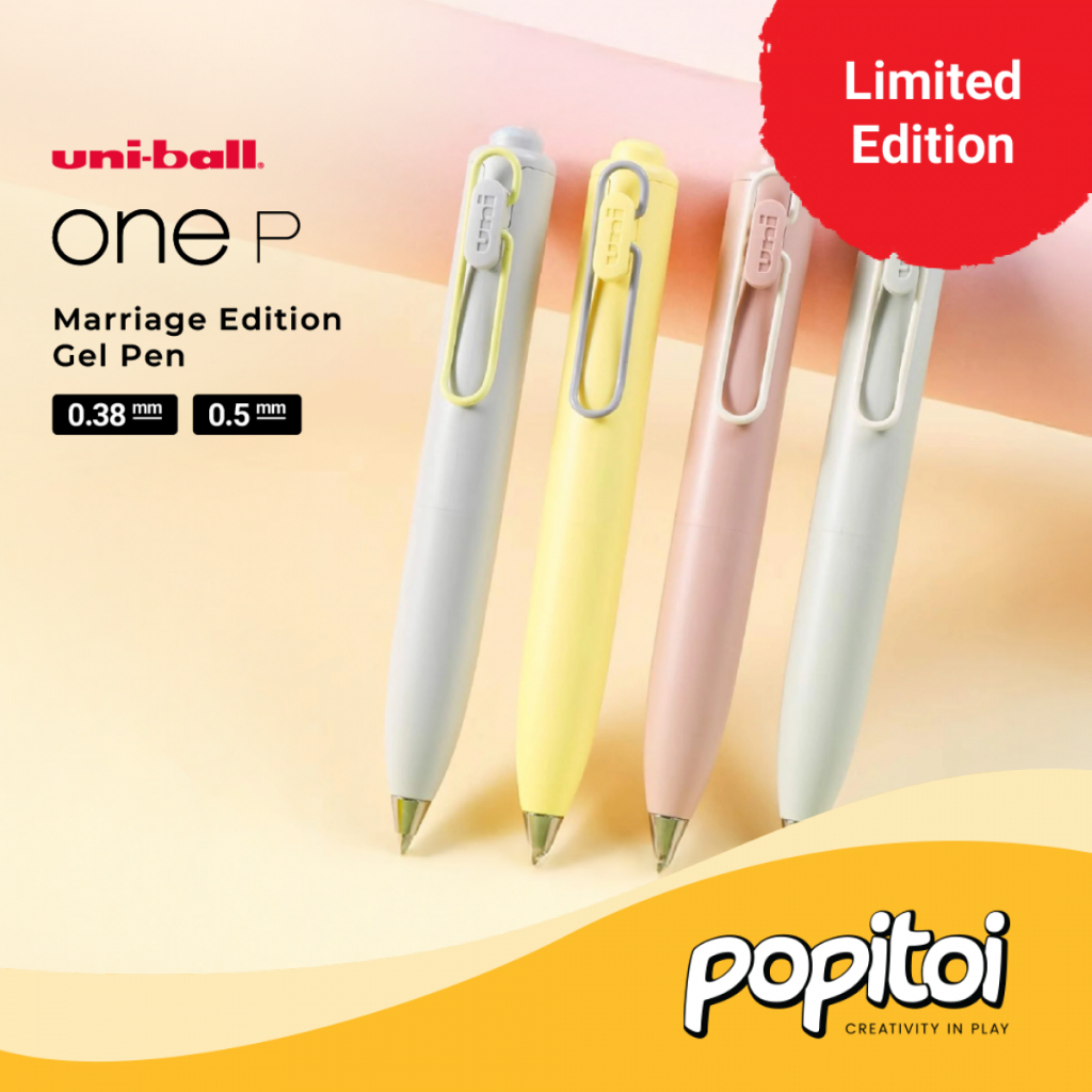 

UniBall ONE P Marriage Color Gel Pen 0.38 Limited Edition Pulpen Uni Ball Pocket