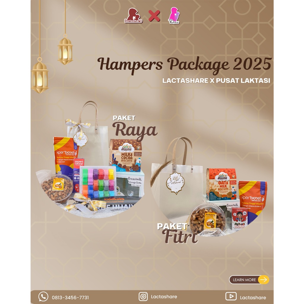 

Hampers Package Lebaran Lactashare X Pusat Laktasi