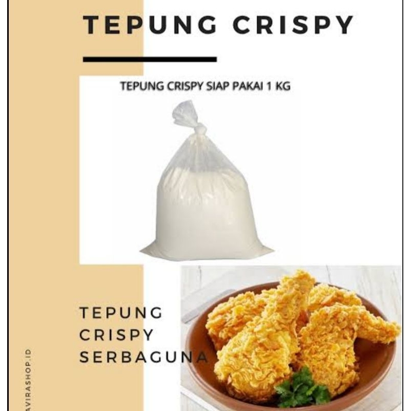 

Tepung Crispy Anti Gagal 1 Kg
