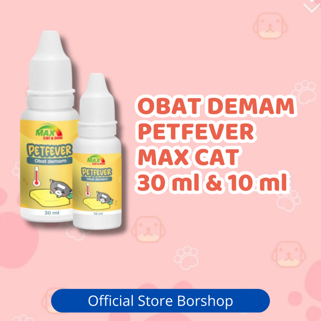 Max Petfever - Obat Demam Untuk Kucing
