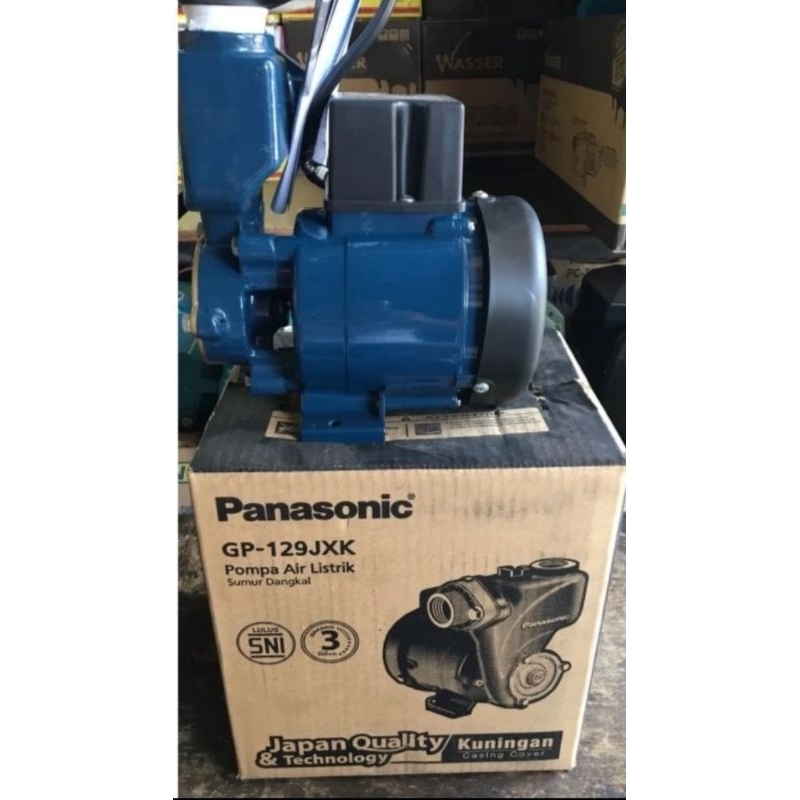 PANASONIC GP 129 JXK Mesin Pompa Air Non Otomatis 125 Watt ORI 100% Pompa Sumur Dangkal Non Otomatis