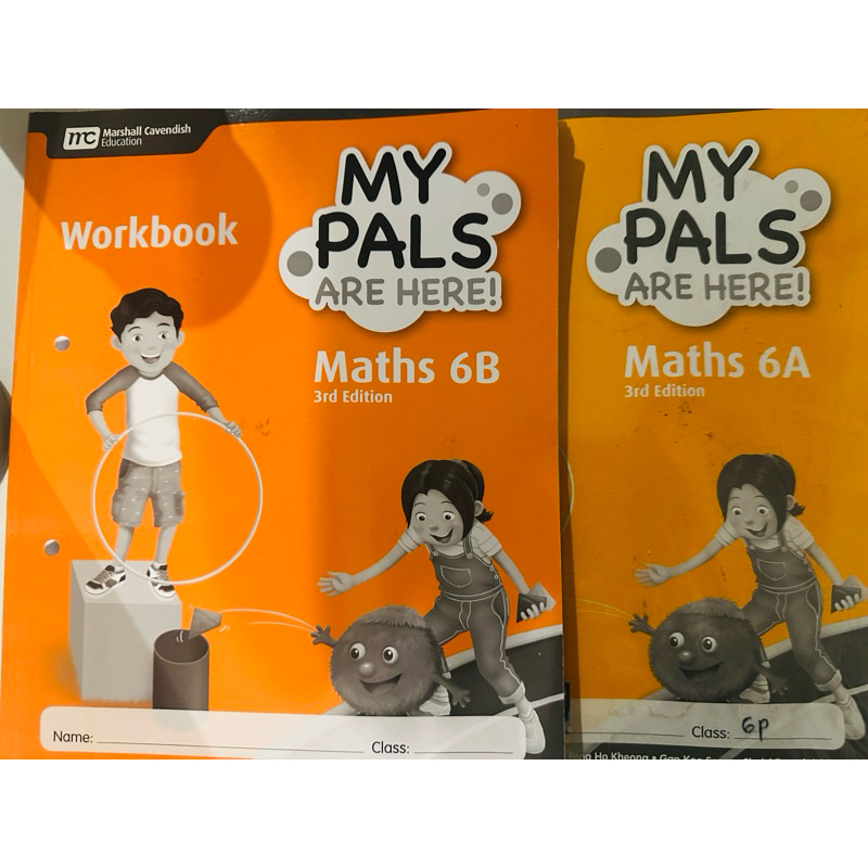 My Pals are here workbook Math 6A & 6B