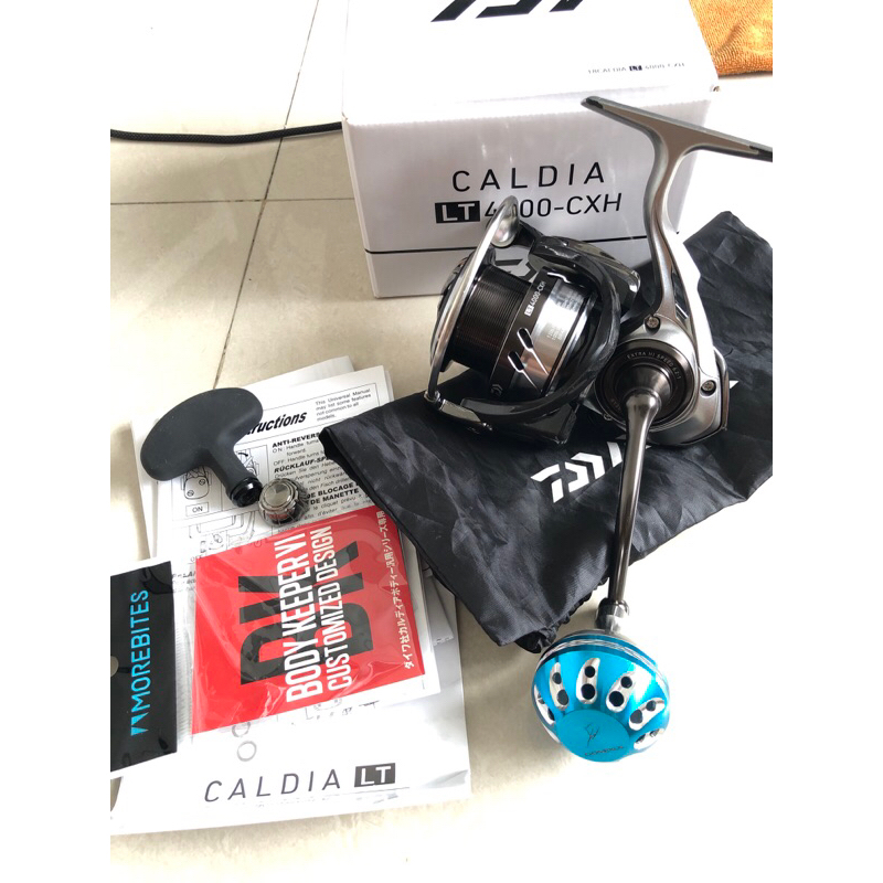 reel spinning daiwa 18 caldia LT4000-CXH bekas