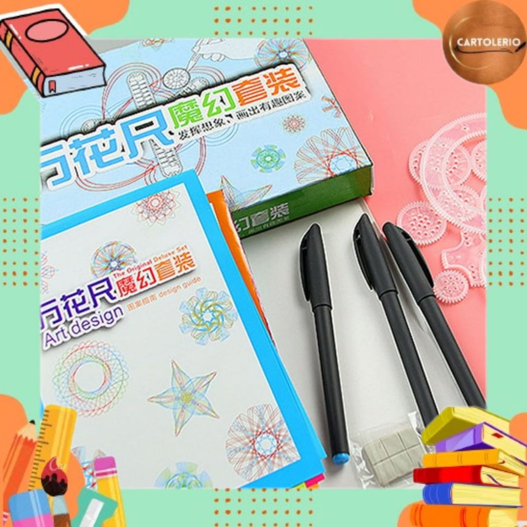 

SET Penggaris Rotary / Penggaris Pola Bunga Sekolah RS0012