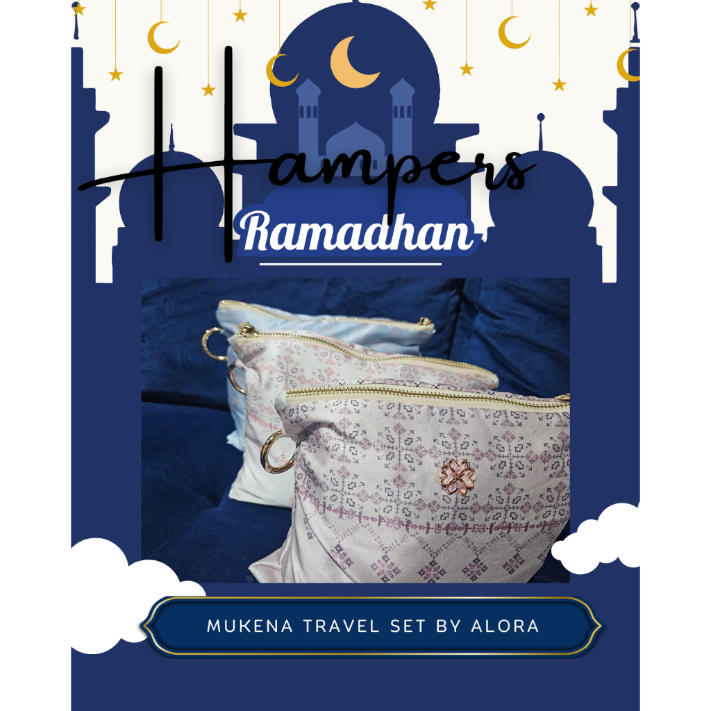 Mukena Travel Set Hampers Mukena Silk Premium Hampers