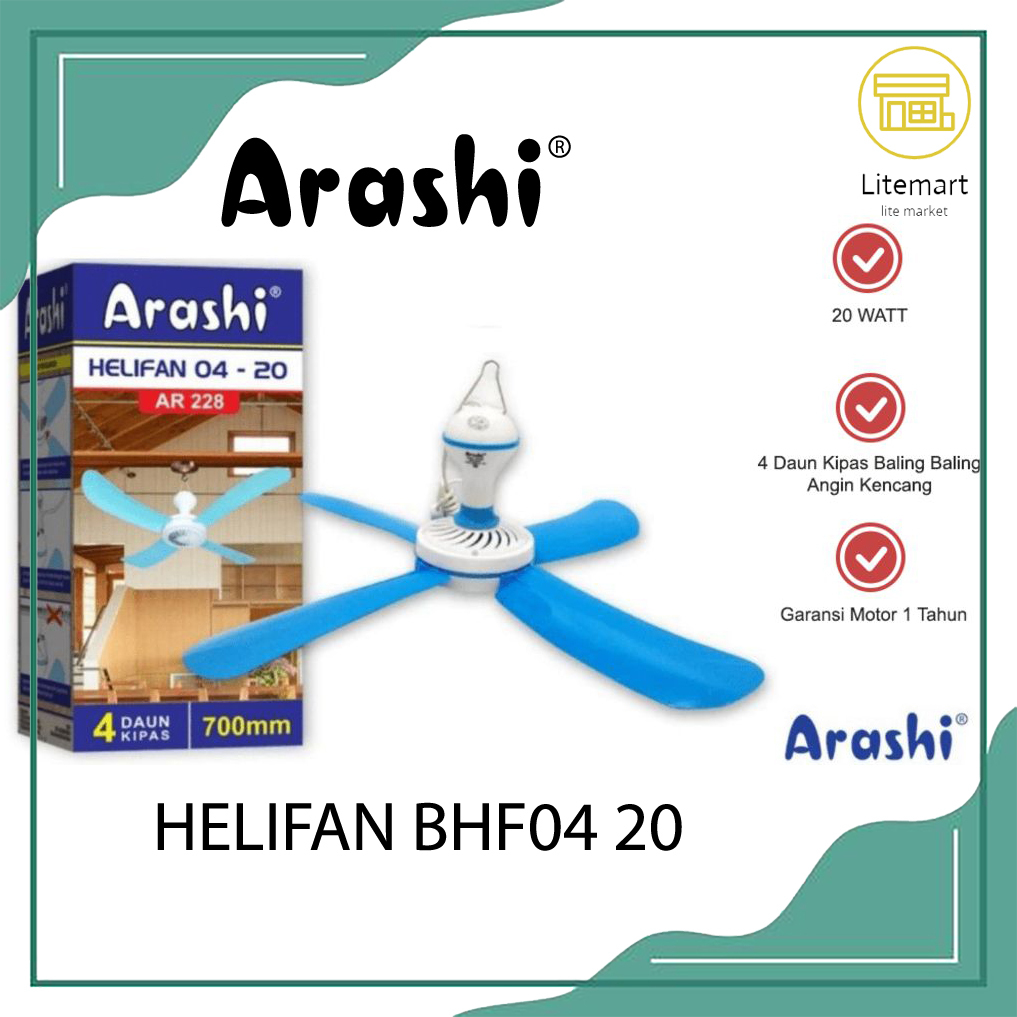 ARASHI KIPAS ANGIN GANTUNG / HELIFAN