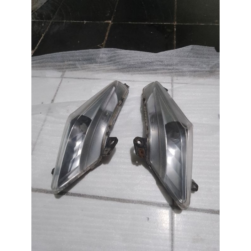 sen seni retting depan Honda CS1 set kanan kiri original copotan motor bekas