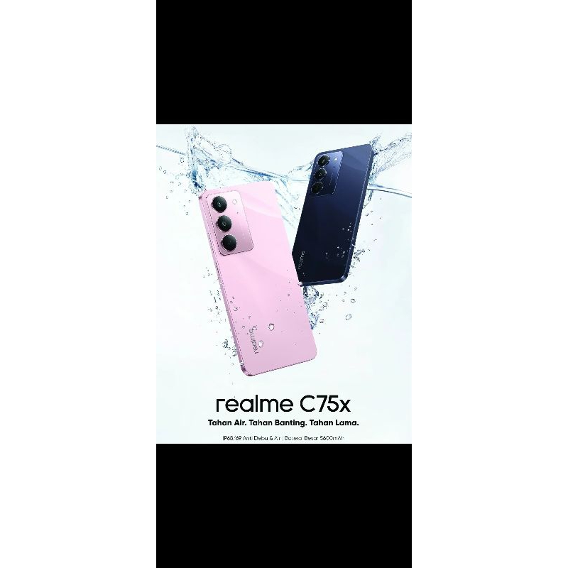 HP REALME C75X RAM 8GB/128GB RESMI REALME INDONESIA