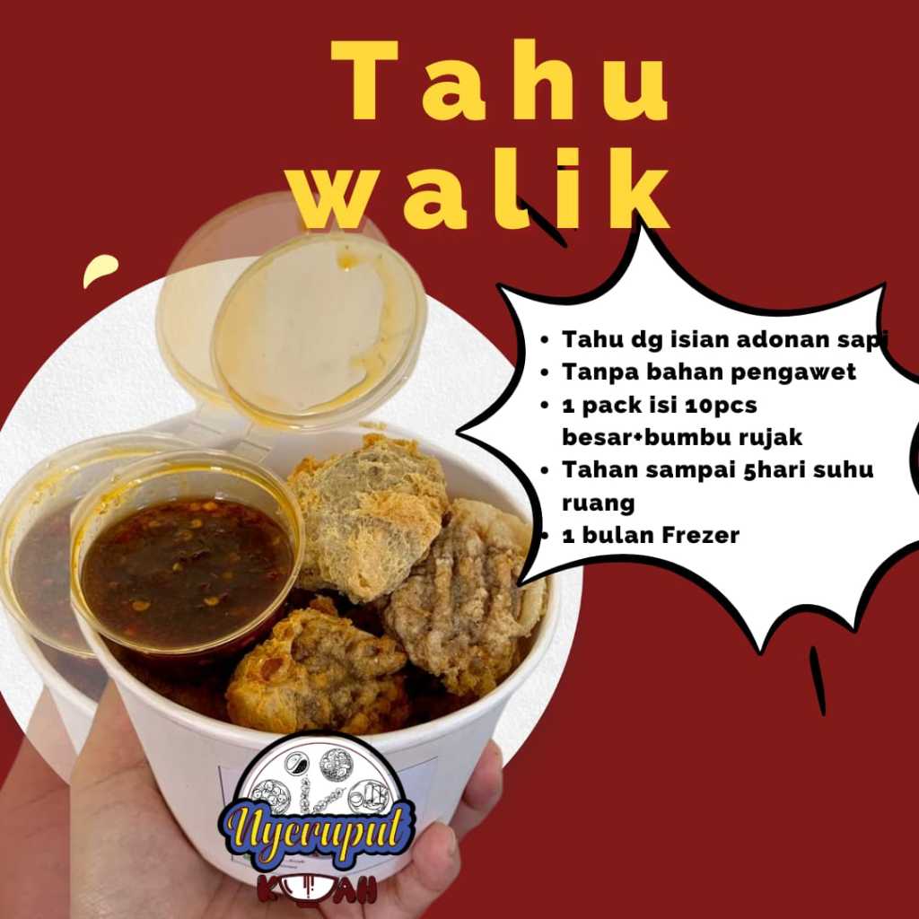 

TAHU WALIK baso by nyeruputkuah