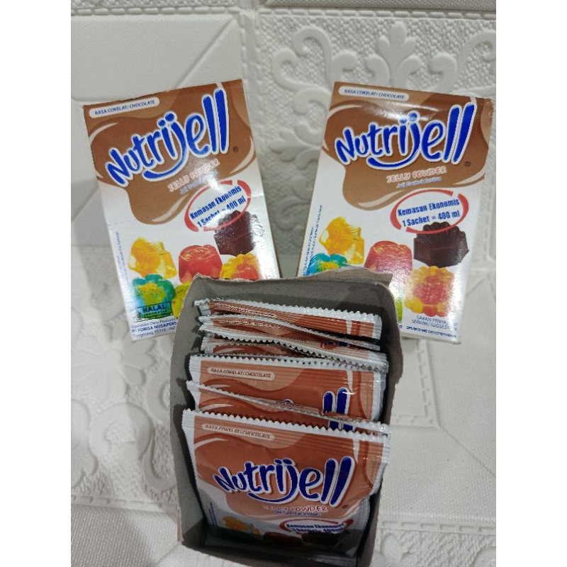 

nutijel isi 12x10gram jelly powder puding jelly nutrijel instan @10gram.