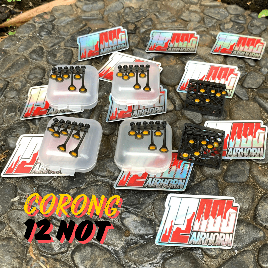 Corong Basuri AzKduiono 12 Kuning | Corong Basuri Kuning Mini | Corong Basuri Mainan Deerafashionsto