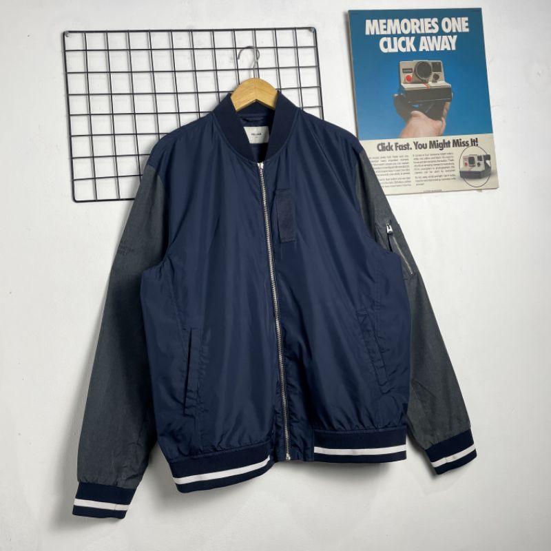 JAKET POLHAM VARSITY BOMBER SECOND ORIGIN