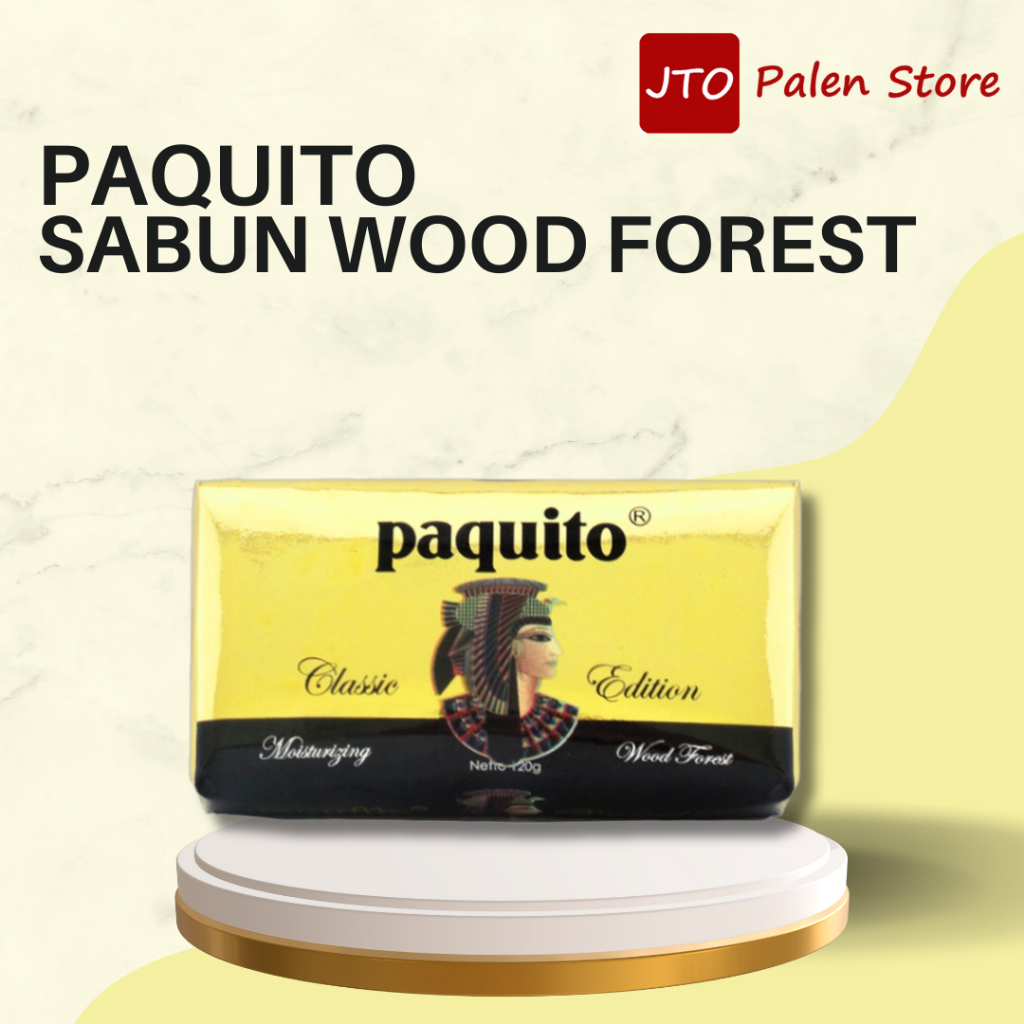 PAQUITO Sabun Mandi Cleopatra Classic Edition Wood Forest 120 Gr