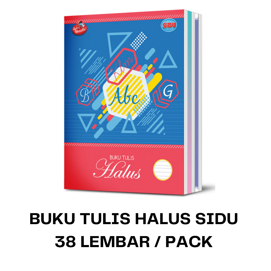 

SIDU BUKU HALUS 38 LEMBAR - 1 PACK