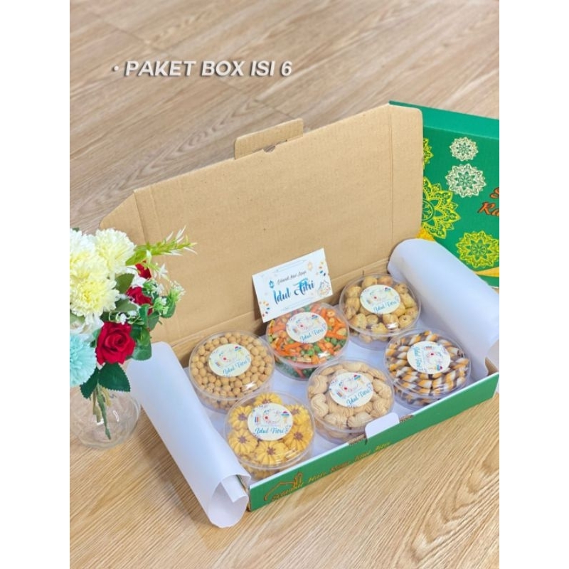 

Hampers kuker lebaran isi 6 | kuker lebaran | hampers lebaran