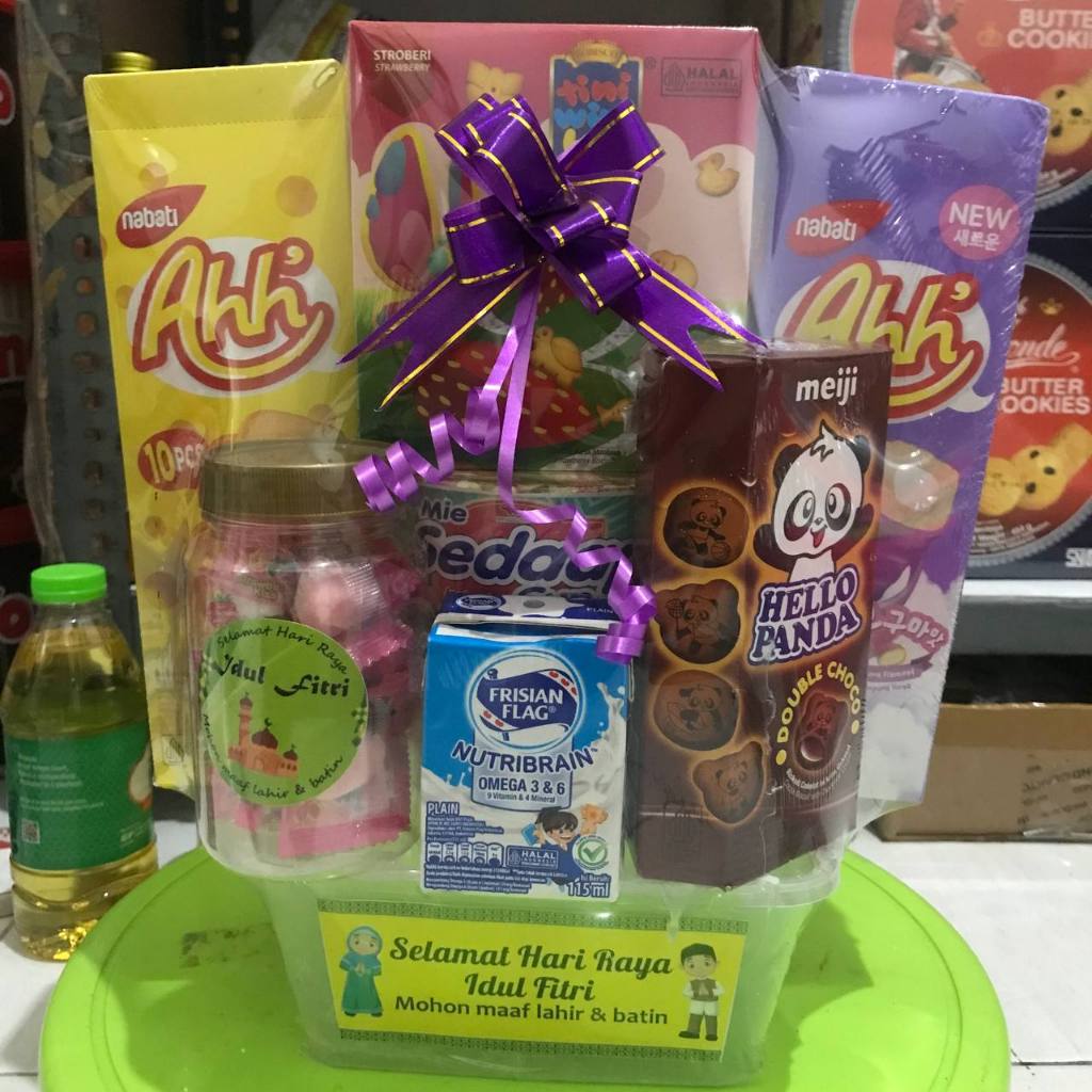 

(EKSPEDISI) PARCEL EKONOMIS - PARCEL LEBARAN HARI RAYA IDUL FITRI HAMPERS BINGKISAN