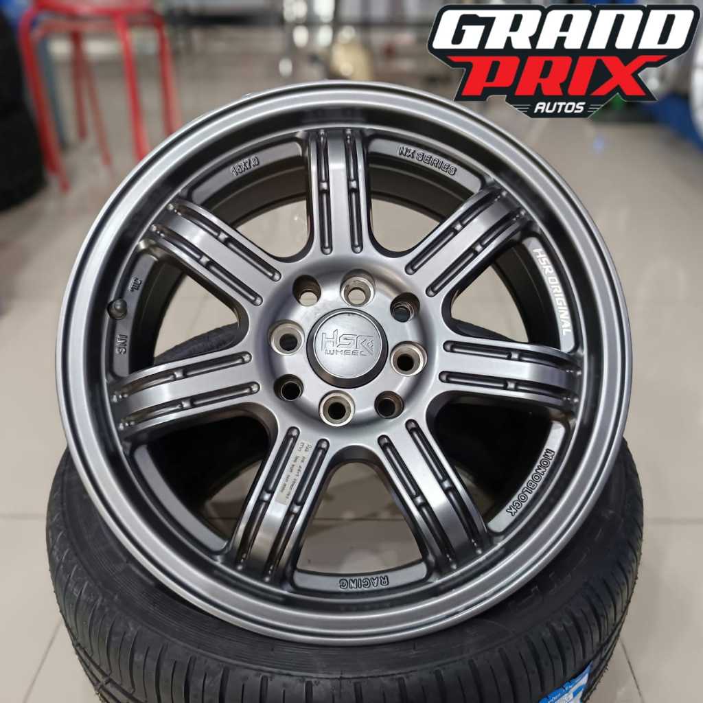 Jual Velg Racing Ring 16 HSR SIAK H8X100-114,3 Untuk Mobil Jazz, Brio, Yaris, Vios, Avanza Dll
