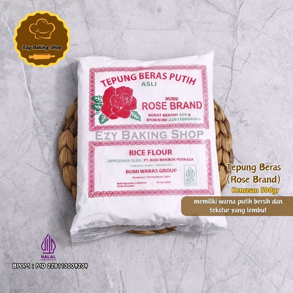 

Tepung Beras 500gr Rose Brand