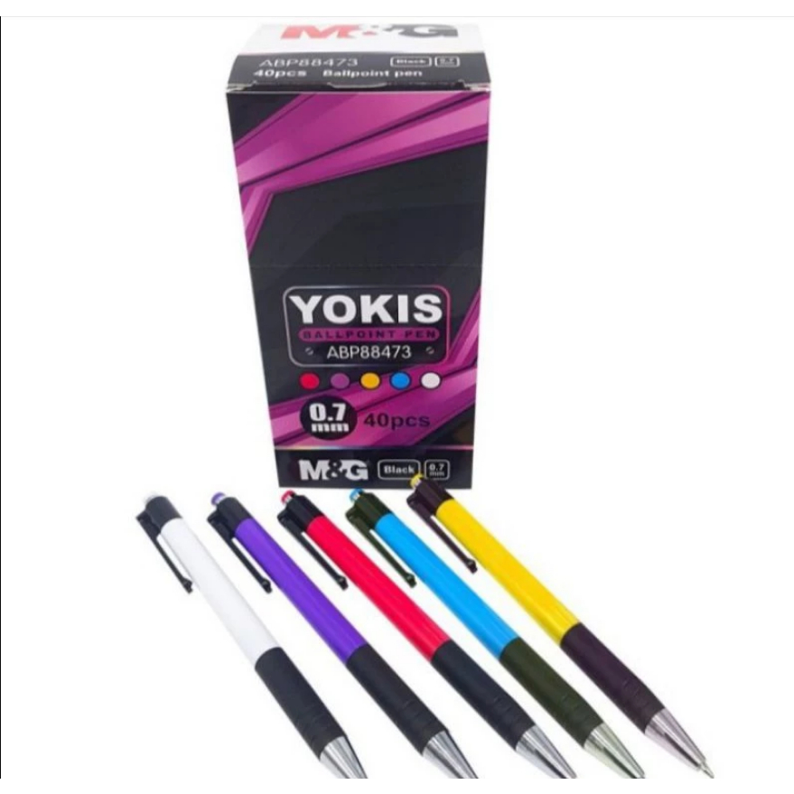 

BOLPEN M&G YOKIS - M&G YOKIS - BOLPEN SATUAN - 1 PCS